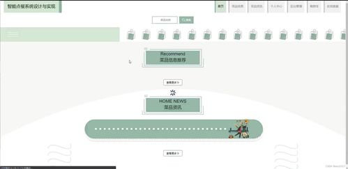 基于SSM與JSP的智能點(diǎn)餐系統(tǒng)設(shè)計(jì)與實(shí)現(xiàn)